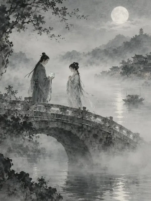 黄豆魔改短剧 古风短剧《琉璃辞》封面剧照